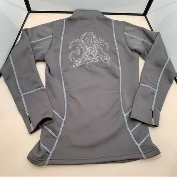 Cabelas Polartec Womens Size Large 1/4 Zip L/S Wicking Active Pullover Top NEW - Picture 6 of 10